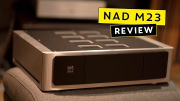 NAD M23 Stereo Power Amp Review - Absolutely Tasteless Sound....and that