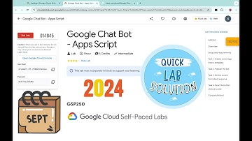 [2024] Google Chat Bot - Apps Script|| #qwiklabs || #GSP250 ||  [With Explanation🗣️]