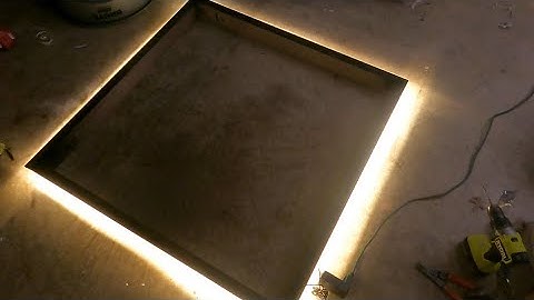 How to add backlighting to artwork