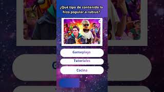 ¿Cuanto sabes sobre el RUBIUS?