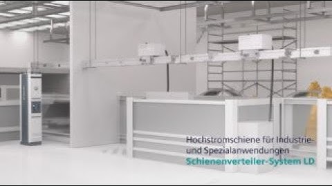 SIVACON 8PS – System LD: Hochstromschiene für Industrie- und Spezialanwendungen