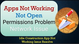 How to Fix Idle Construction App Not Working | Not Open screenshot 1