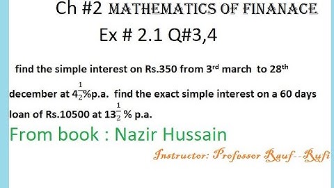 q3,4 ex2.1 business math i.com part1 ch2/Nazir Hussain Book /statsrauf