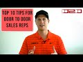 Top 10 tips for door to door sales reps