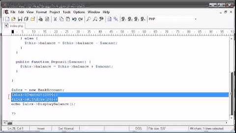 196   Multiple Instances of Classes   PHP Tutorials