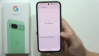 Google Pixel 8a: Open Calculator History #pixel8a screenshot 2