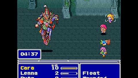 Final fantasy V Glitch - Killing Gogo makes items vanish!