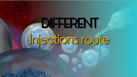 Types of Parenteral Routes: Understanding Different Injection Methods in detail.