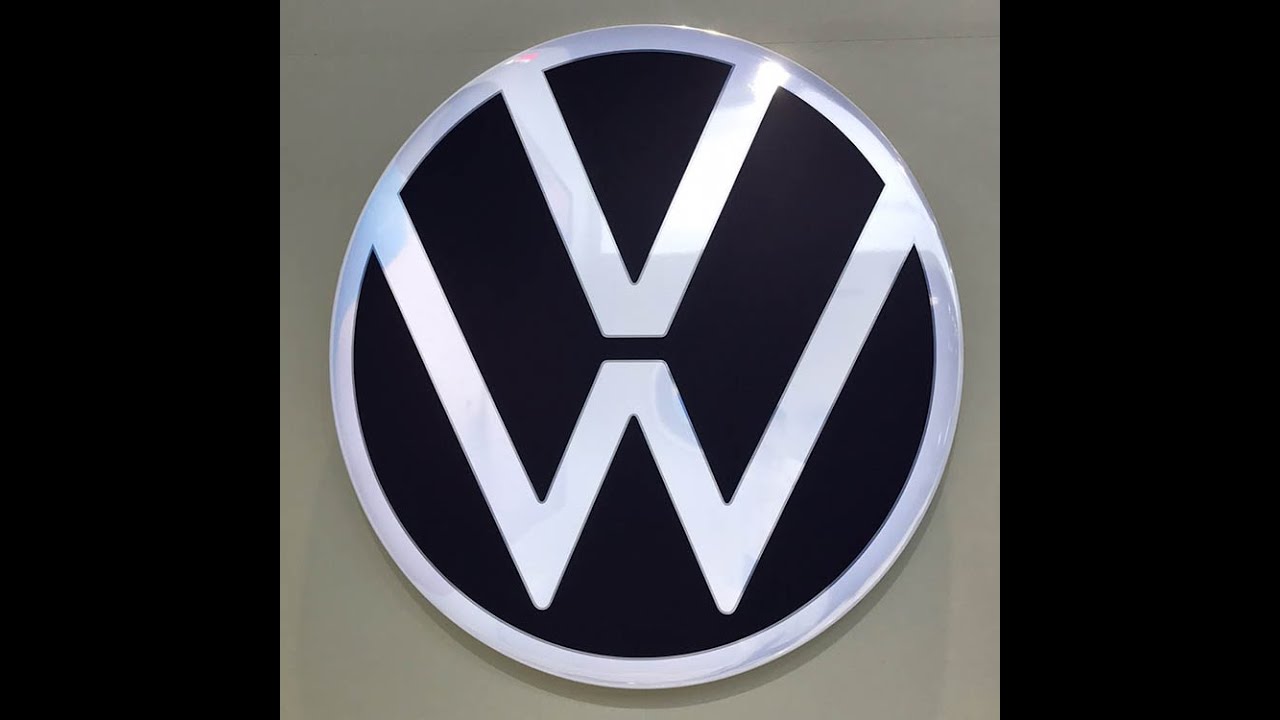 High Quality Vacuum Blister UV Faw-Volkswagen logo VW Car Sign