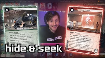 Hide and Seek - Android: Netrunner // LIVE