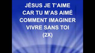 JÉSUS JE T'AIME - Joane St-Hilaire chords