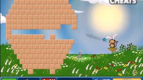 Bloons 2 Spring Flight Level 17 Egg Hunt