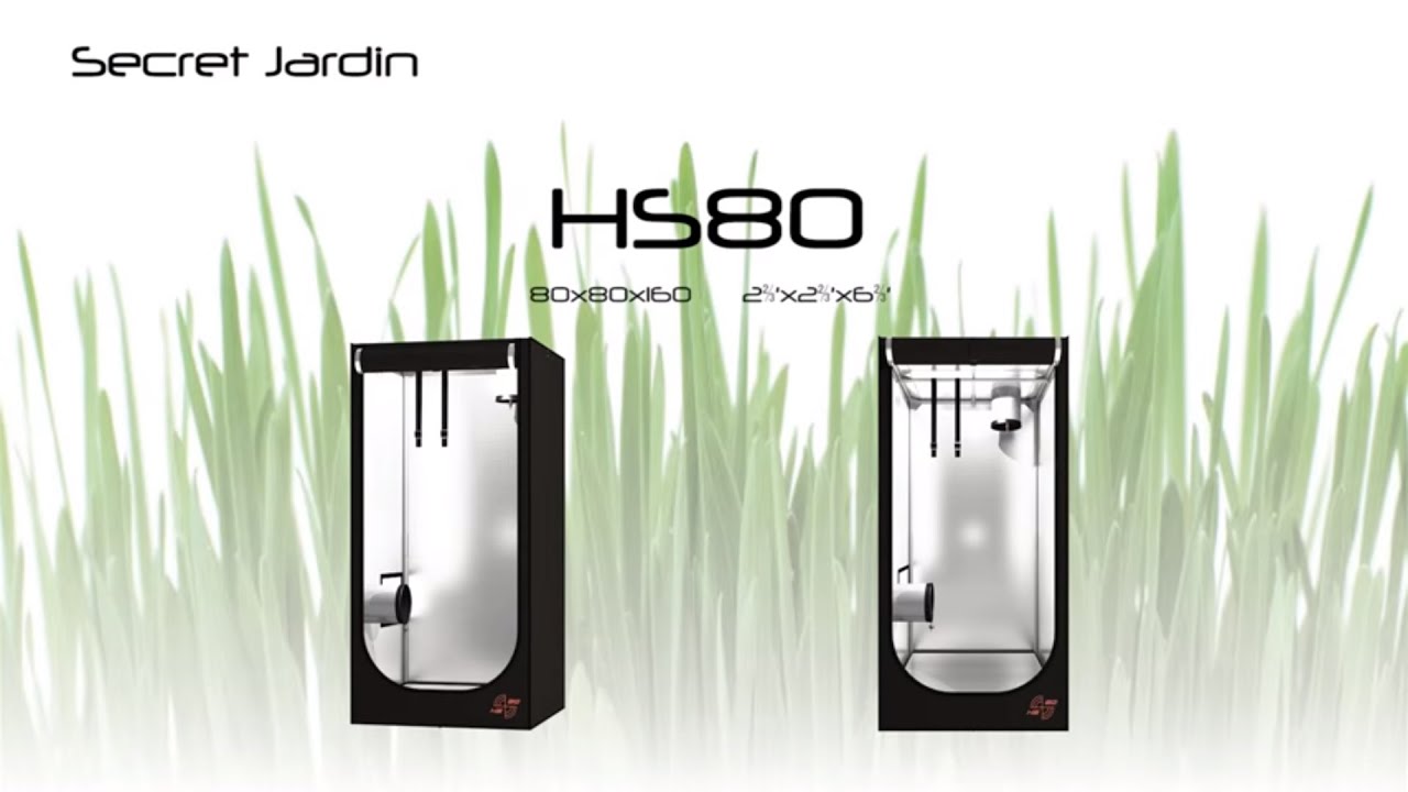 Hydro Shoot HS 80 Growbox Pflanzzelt Secret Jardin 