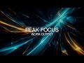 40Hz Peak Focus: Maximize Work Output | High Performance Music