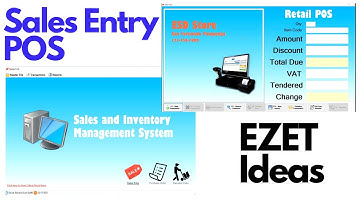 Sales Entry (POS) - Sales and Inventory Management System - VB.NET Forms #ezetsoftware #ezetpos