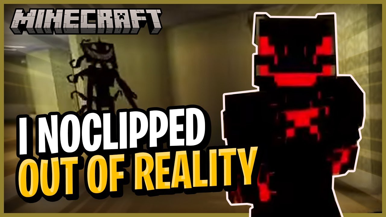 The Backrooms in Minecraft Noclip Out of Reality 