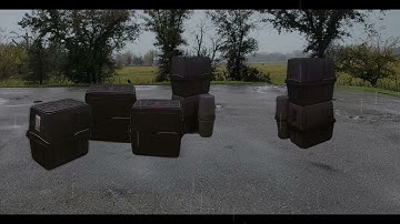 Cargonauts crates in the rain (9 minutes)