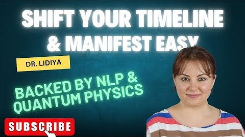 Shift Timelines NOW:Stop Fixating on the Present & Unlock Your Future Reality!#quantummanifestation