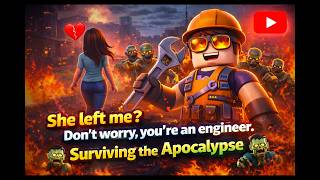 How to survive a zombie apocalypse in Roblox as an engineer? | 🧟 Surviving the Apocalypse 🧟