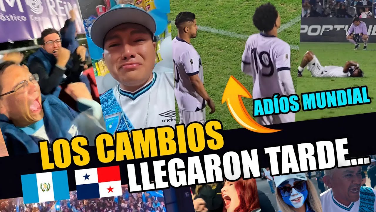 Así se vivió el Guatemala vs Panamá 🇬🇹 😱 ¡El “Trebolazo” que nadie esperaba! 🔥
