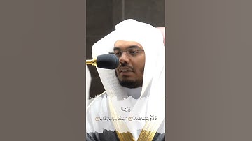 تلاوة خاشعة بصوت الشيخ ياسر الدوسري سورة النبأ