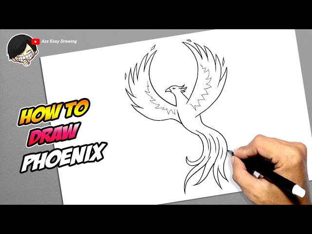 15 Easy Phoenix Drawing Ideas  How to Draw a Phoenix