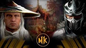 Mortal Kombat 11 - Christopher Lambert Raiden Vs Sub-Zero (Very Hard)