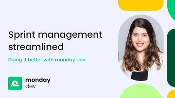 Sprint management streamlined on monday dev