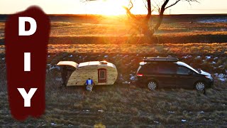 How To Build a Teardrop Camper Trailer in 10 Minutes | Start to Finish| Episode 42