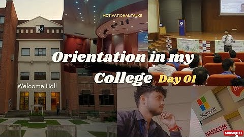 IILM Greater Noida Orientation 2025 | B.Tech CSE | First day Vlog | College life , Hostel life ||
