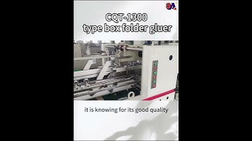 #corrugated #bottom #paper #gluermachine #automatic #foldergluer #boxmakingmachine #cardboard #box
