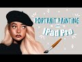 Portrait Painting Speedpaint in Procreate