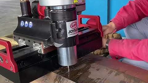 KMM300 portable plane milling machine, keyway milling machine