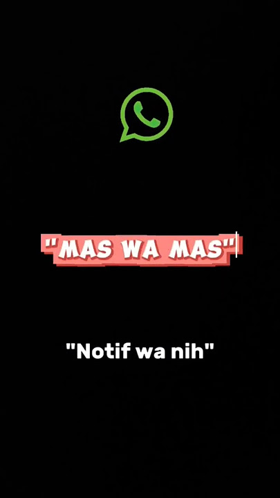 nada dering 'mas wa mas'