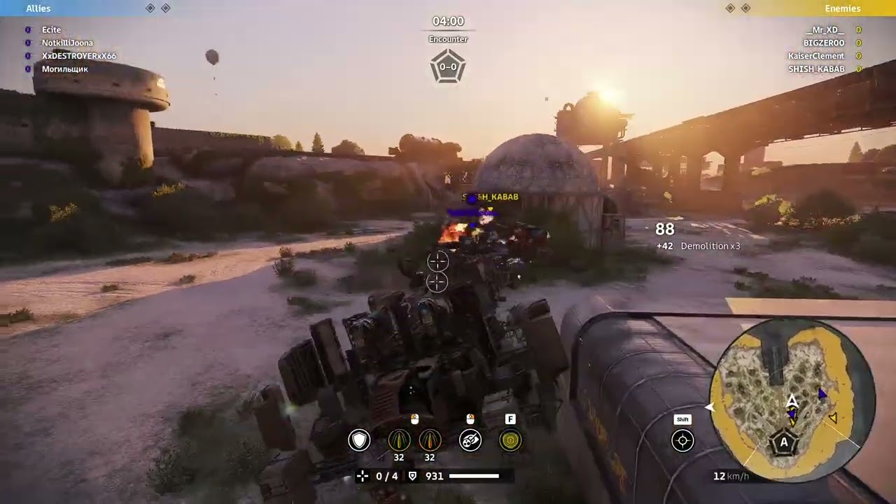 Disabling META hovers one by one (Crossout Clan wars)