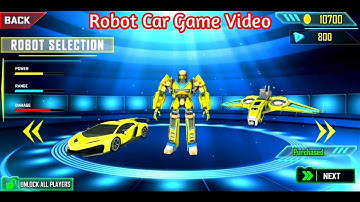 Drone Robot Car Gaming - Robot Transforming Games - Android Gameplay #8