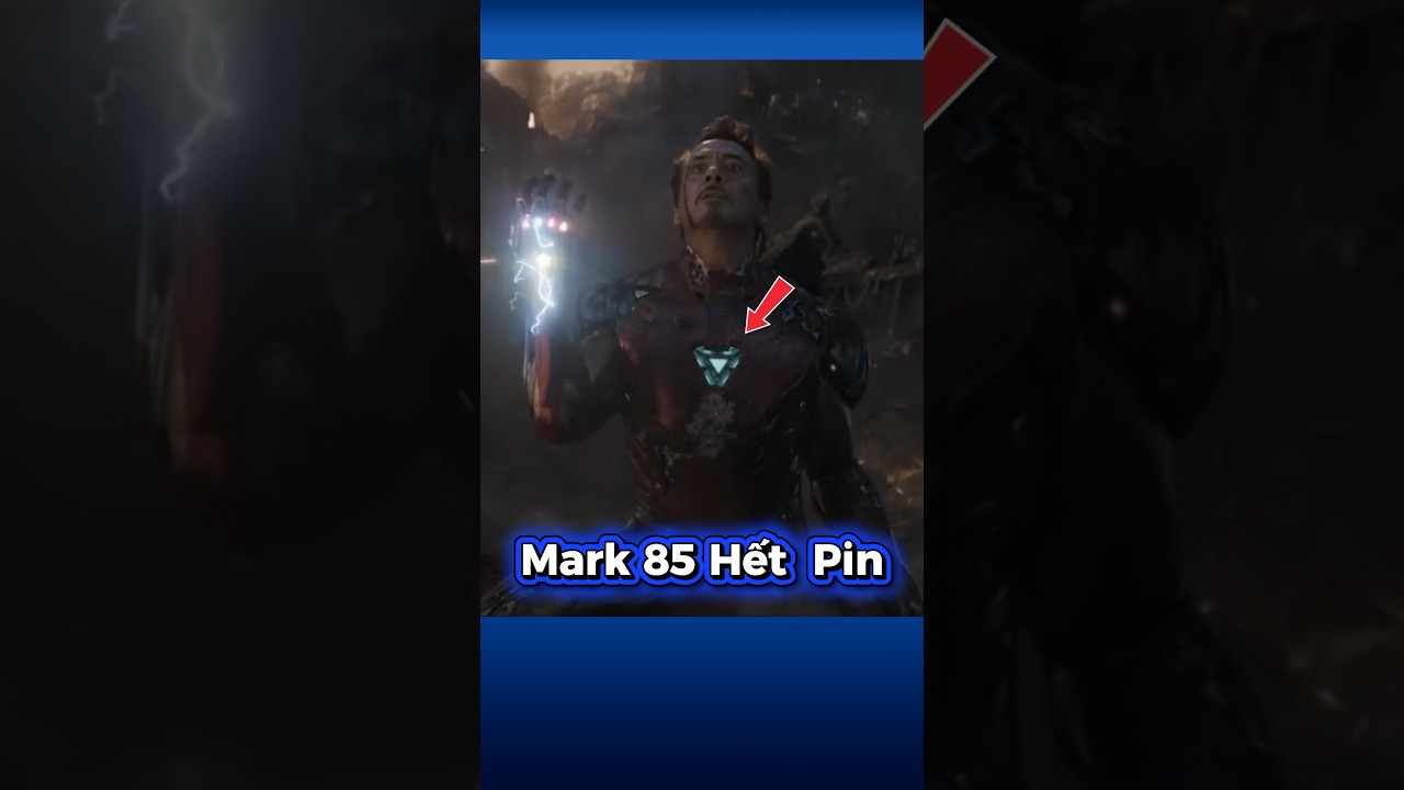 Tại Sao Lò Phản Ứng Của Tony Lại Hết Pin ?? #ironman #marvel #mcu