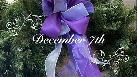 A Musical Advent Calendar - December 7th