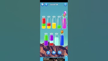 Water Sort – Color Puzzle Game Levels 58