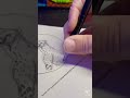 Drawing my subs fav animalp7art viral shorts drawing