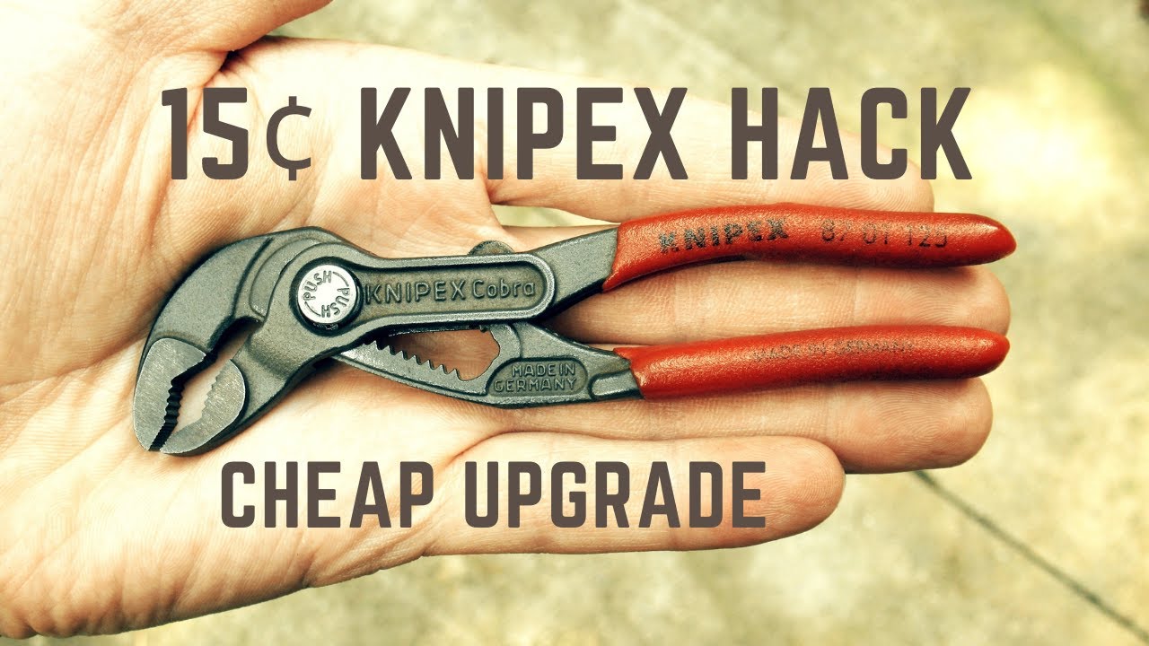 Cheap Knipex Cobra 125 Upgrade - Best EDC Pocket Pliers Hack - Everyday  Carry Tool 