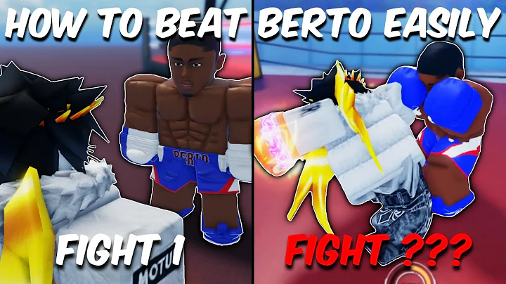 HOW TO BEAT THE NEW ANDRE BERTO BOSS EVERY TIME IN UNTITLED BOXING GAME! | UNTITLED BOXING GAME