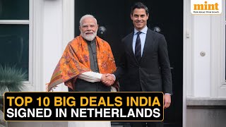 From Semiconductors To Green Hydrogen: India-Netherlands Sign 17 Big Deals During PM Modi's Visit