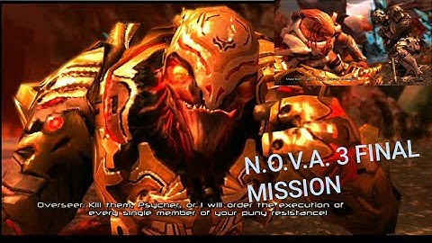 N.O.V.A 3 - android Gameplay Walkthrough final Mission