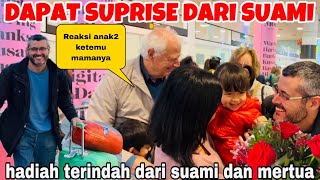 Dapat Suprise Dari Suami Saat Jemput Di Bandara Hadiah Terindah Dari Suami Dan Mertua 