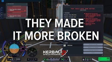 Kerbal Space Program 2 (Early Access) - Episode 5? THE NEW PATCH BROKE EVERYTHING!