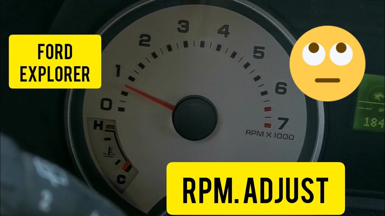كيف تضبط عداد RPM في سيارتك فورد - YouTube