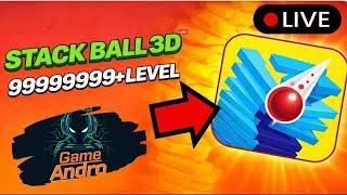 RECORD ATTEMPT 🔥🏀| Stack Ball 3D Live Part 21 ! 🎮🔴 #live #stackball3d