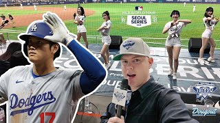 Dodgers Opening Day Behind the Scenes Vlog! Korea Experience, Dance Squad, Ohtani Debut, Food & More