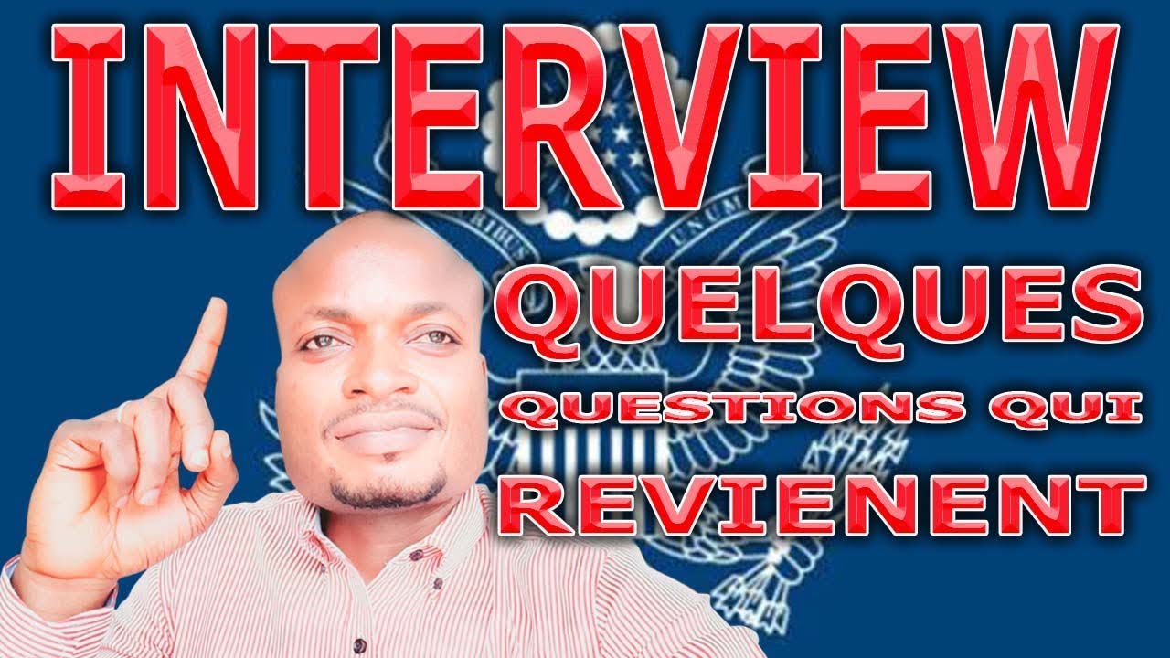 INTERVIEW QUESTIONS ET REPONSES DV LOTTERY